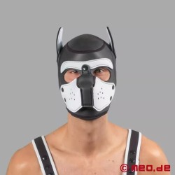 Masque noir/blanc Bad Puppy en néoprène