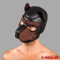 Masque noir/marron Bad Puppy en néoprène