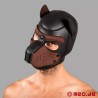 Masque noir/marron Bad Puppy en néoprène