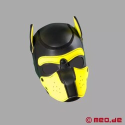 Masque noir/jaune Bad Puppy en néoprène