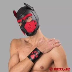 Masque noir/rouge Bad mas en néoprène