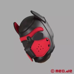 Masque noir/rouge Bad mas en néoprène