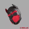 Masque noir/rouge Bad mas en néoprène