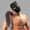 Cosplay & Human Pup Play argentée