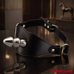 Bâillon gode BDSM avec adaptateur Vac-U-Lock Fuck & Play