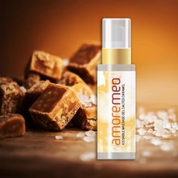 Gel de massage comestible Caramel salé