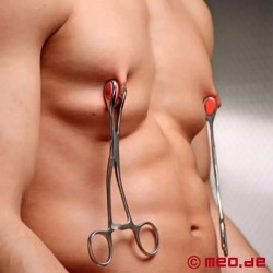 Pince à téton et génitale BDSM