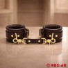 Menottes de luxe, en cuir, rembourrées - BOHÈME