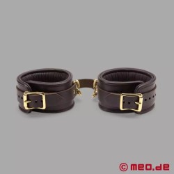 Entrave de chevilles en cuir -  De Luxe