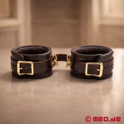 Entrave de chevilles en cuir -  De Luxe