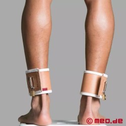 Menottes chevilles de Dr. Sado en cuir - HOSPITAL STYLE