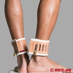 Menottes chevilles de Dr. Sado en cuir - HOSPITAL STYLE