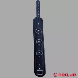 Collier de cuir BDSM Amsterdam noir