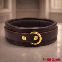 Collier de bondage en cuir De Luxe