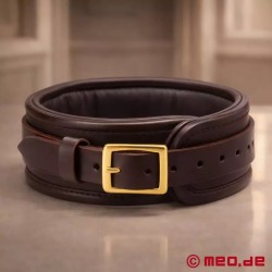 Collier de bondage en cuir De Luxe