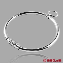Collier avec cadenas à chiffres