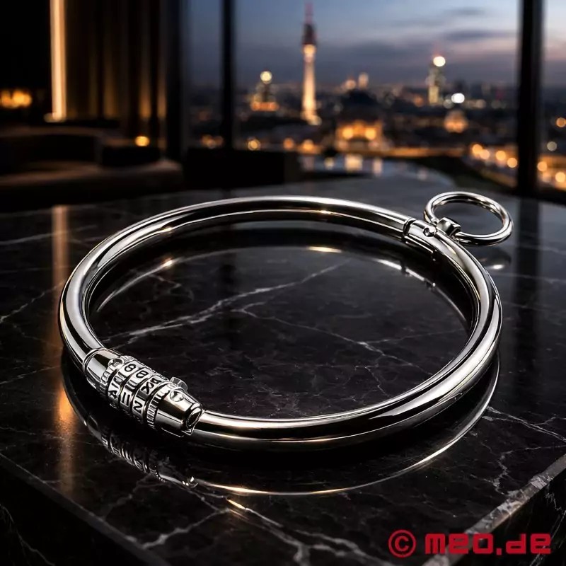 Collier avec cadenas à chiffres
