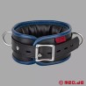 Collier en cuir – noir/bleu - Amsterdam
