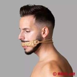 Bâillon de Shibari en corde à mordre