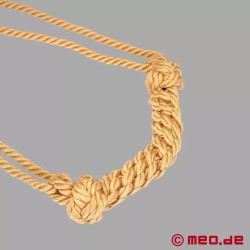 Bâillon de Shibari en corde à mordre