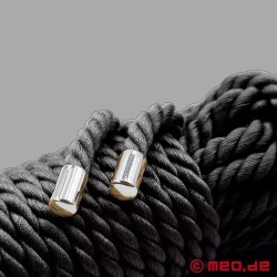 Corde de bondage noire en coton