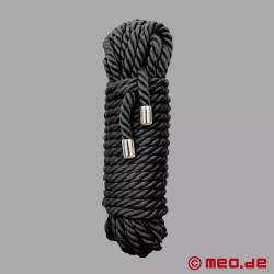 Corde de bondage noire en coton