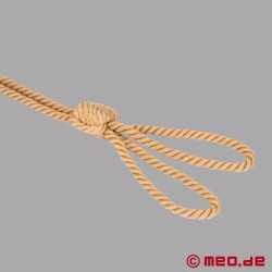 Menottes de Shibari avec laisse