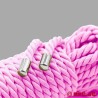 Corde de bondage rose en coton