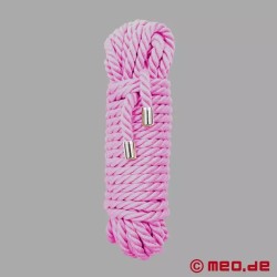 Corde de bondage rose en coton