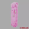 Corde de bondage rose en coton