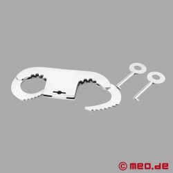 Menottes de pouce en acier inox
