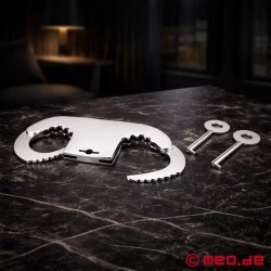 Menottes de pouce en acier inox