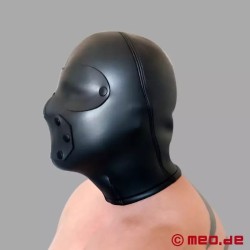 Cagoule en néoprène avec masque pour les yeux