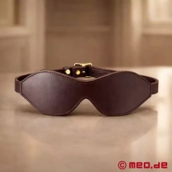 Masque occultant en cuir De Luxe