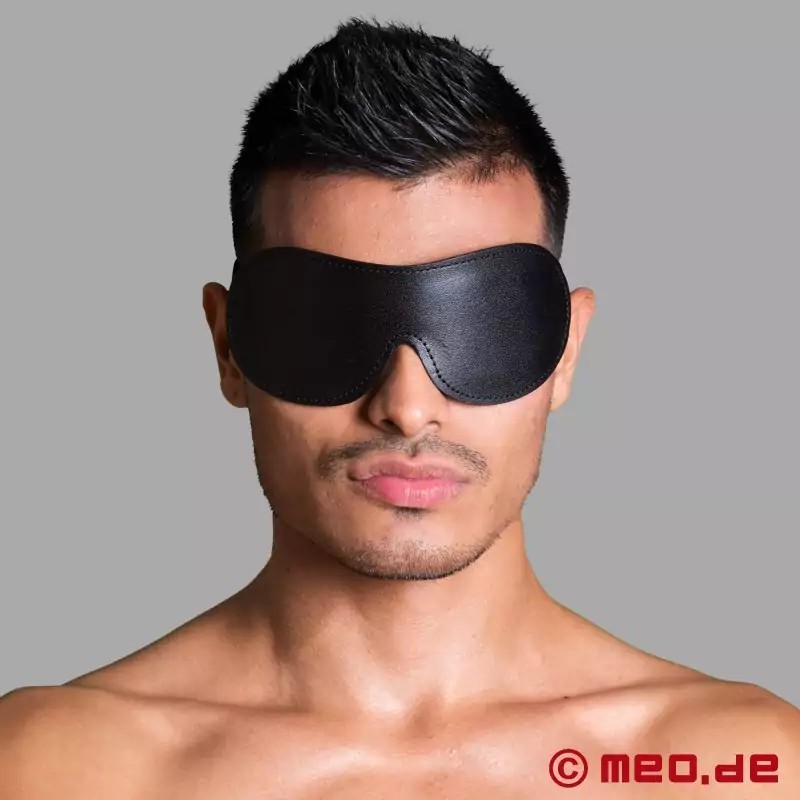 Masque pour les yeux BDSM avec bandeau flexible