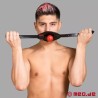 Masque buccal avec un bâillon à balle rouge