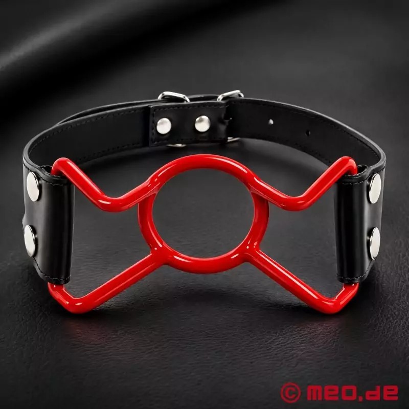 Bâillon gueule largement ouverte - limited RED edition