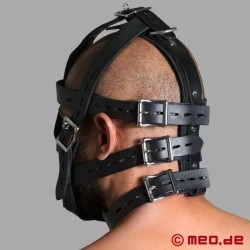 Harnais de tête verrouillable avec muselière