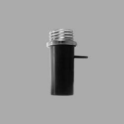 Flacon de poppers avec raccord pour masque à gaz