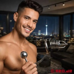 Ceinture de chasteté NoPacha avec Anal-Intruder