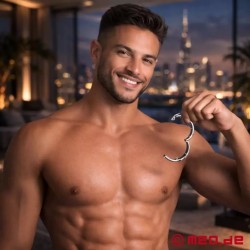 Cockring avec pointes Dr. Sado