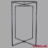 Structure noire en métal pour sling