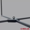 Structure noire en métal pour sling