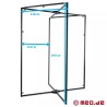 Structure noire en métal pour sling