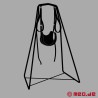 Multi sling & balançoire érotique avec armature