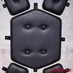 Croix BDSM pour fixation murale