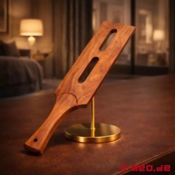 Pagaie BDSM en bois - Châtiment
