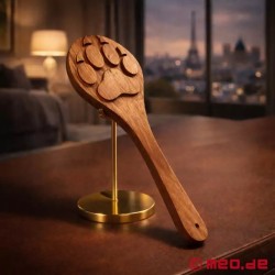 Pagaie en bois BDSM - Big Bad Wolf