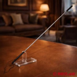 Cravache BDSM de luxe en métal - HURTME