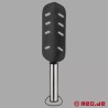 Paddle BDSM en acier inoxydable et cuir - HurtMe